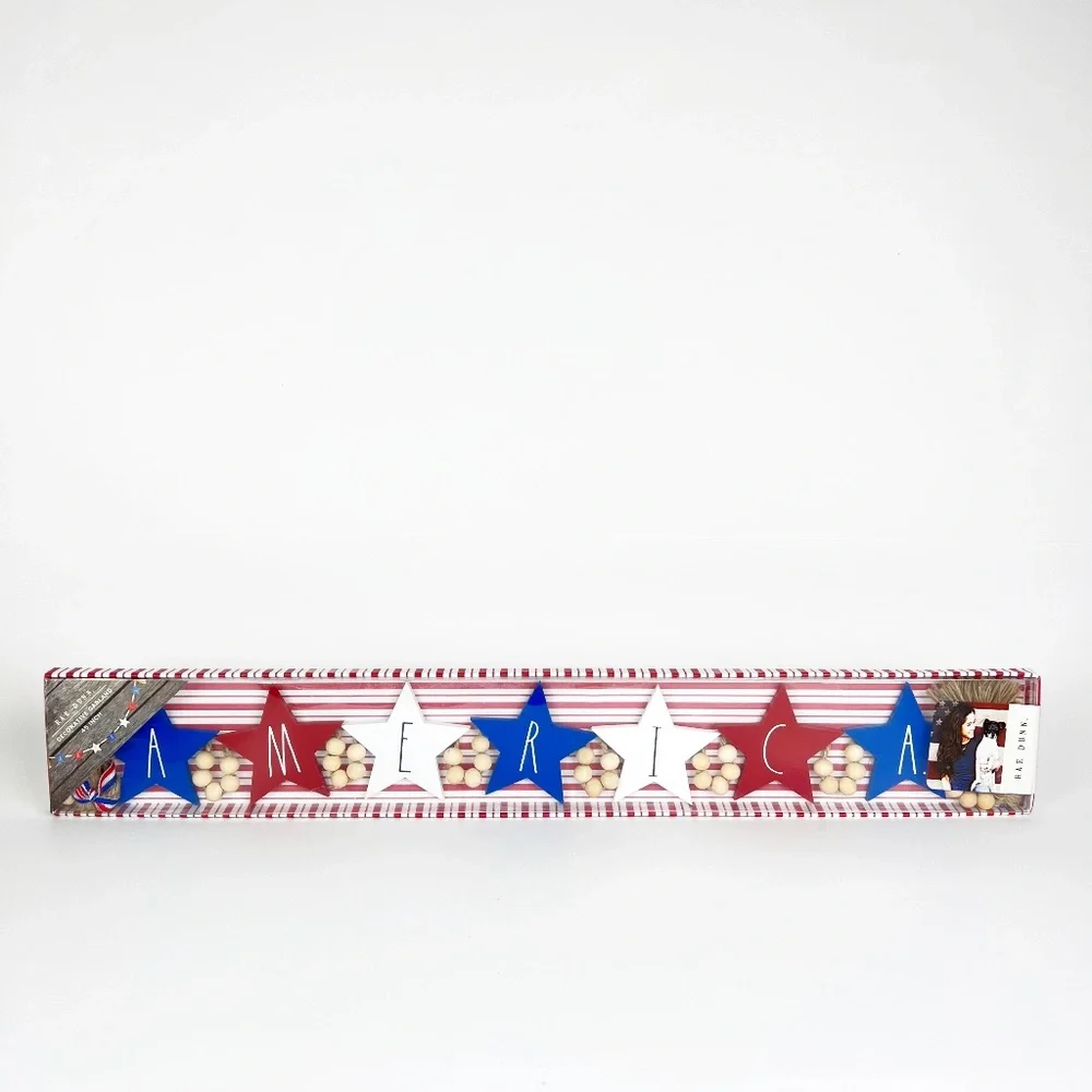 Rae Dunn USA 4th of July Red White Blue Stars America 45